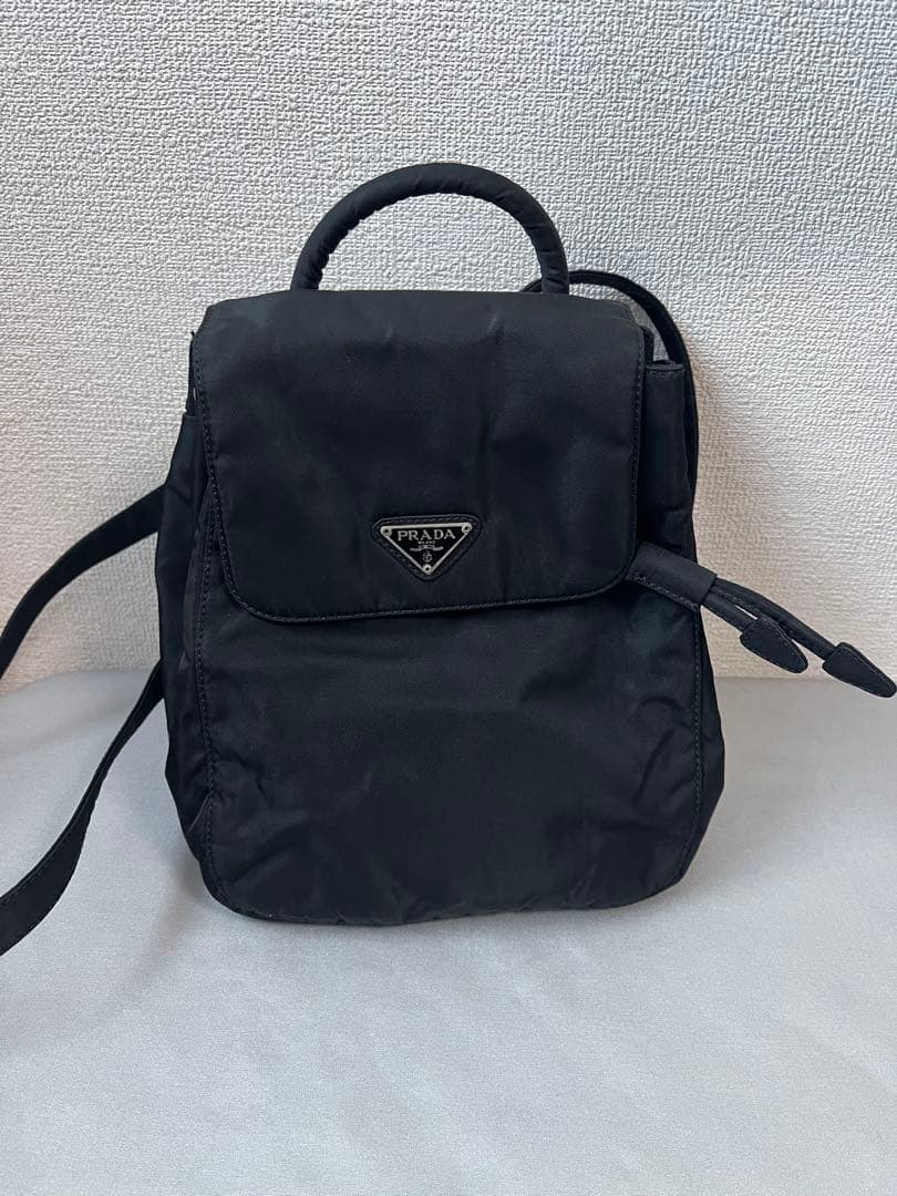 【期間限定】PRADA プラダ　ミニ リュック ブラック