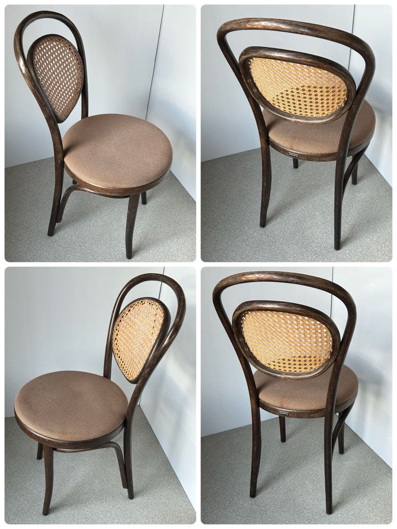 オールドマルニ　maruni ベントウッド チェア籐 椅子 ラタン　ポーランド製