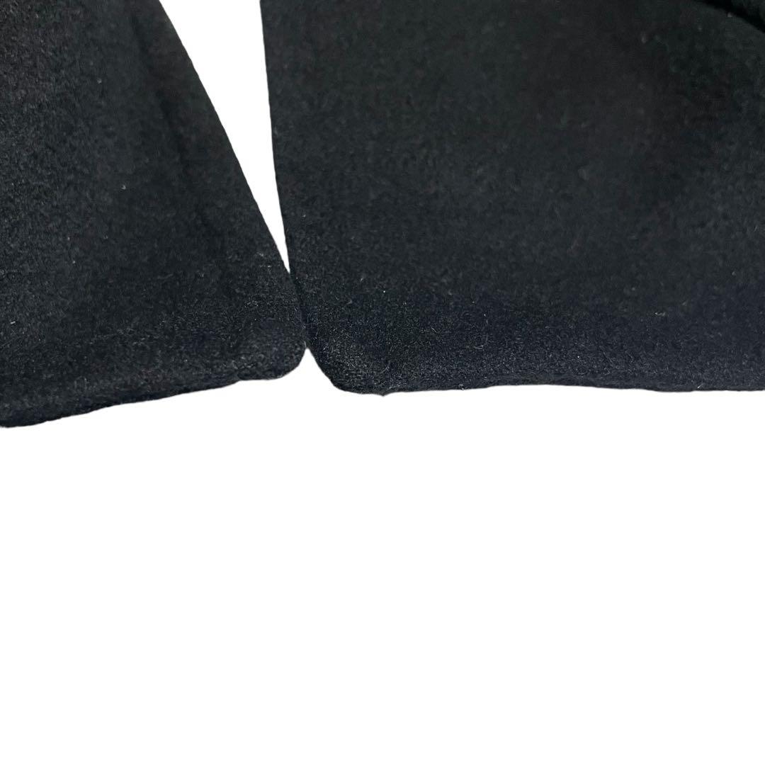 agnona アニオナ カシミヤ　コート　黒　大きいサイズ