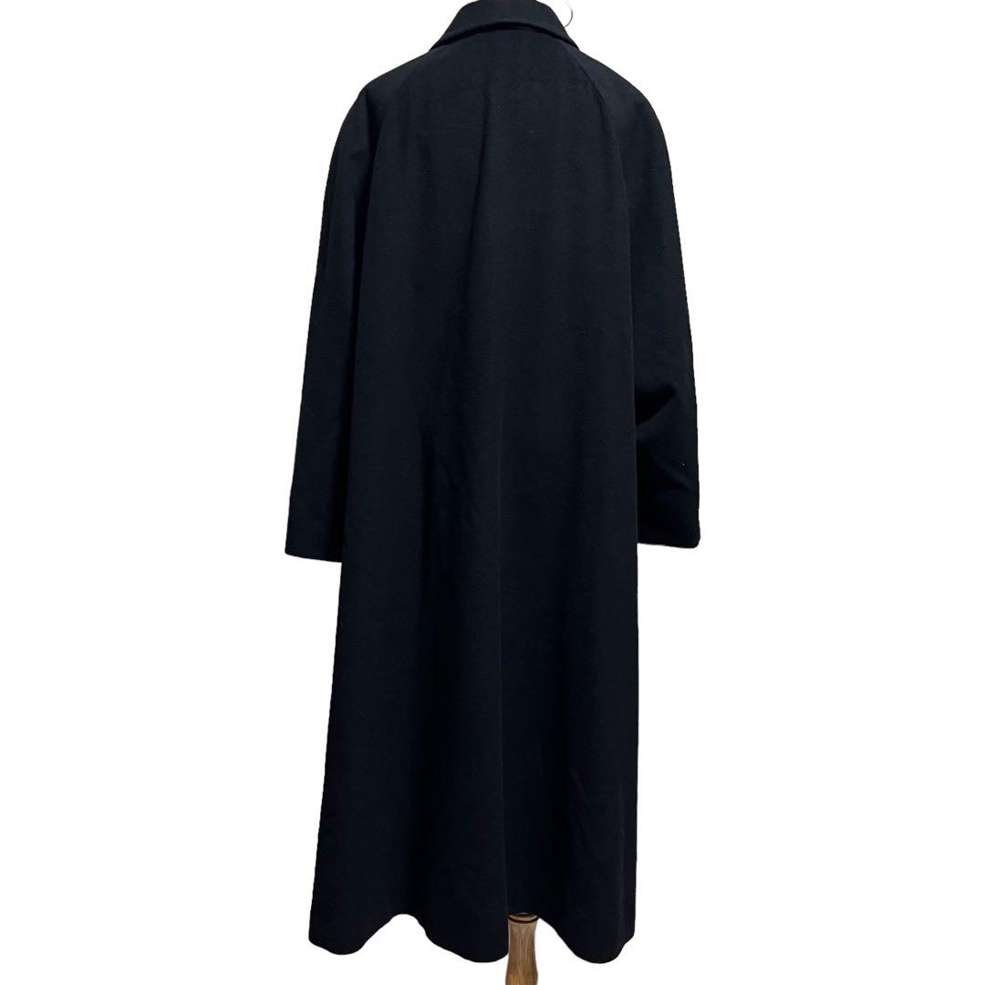 agnona アニオナ カシミヤ　コート　黒　大きいサイズ
