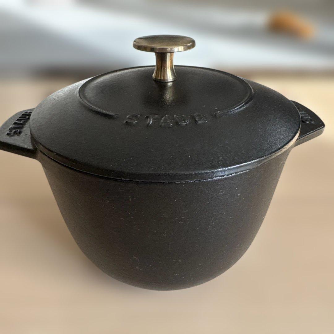 Staub ストウブ ラ・ココット de GOHAN M ブラック