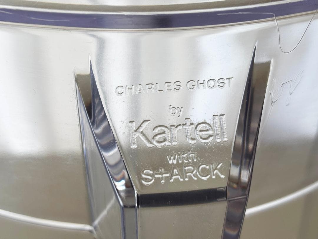 【AO】Kartell カルテル チャールズゴースト ロー スツール イス