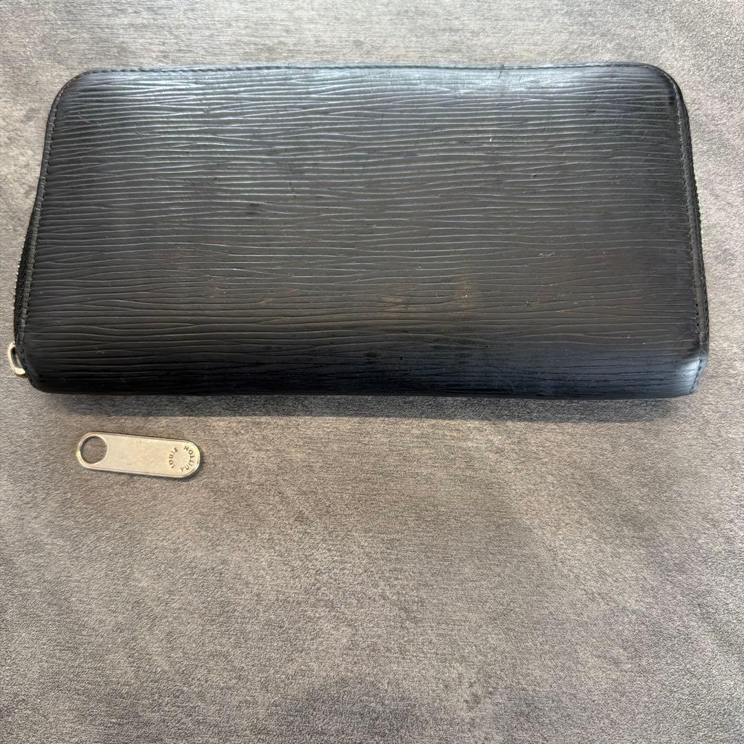 ルイヴィトン　エピ　ノワール　ジッピーウォレット　長財布 ジャンク