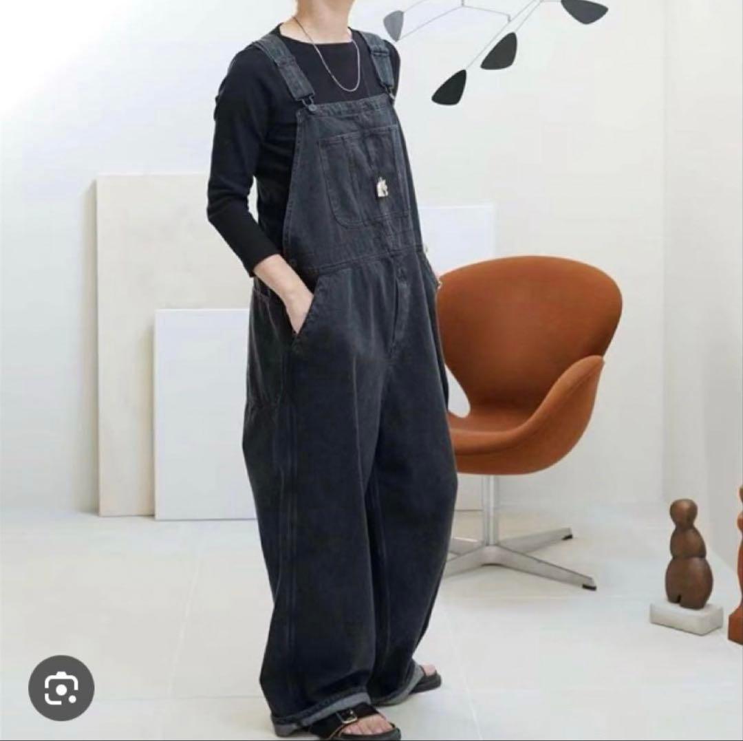 ARGUE ブラックオーバーオール