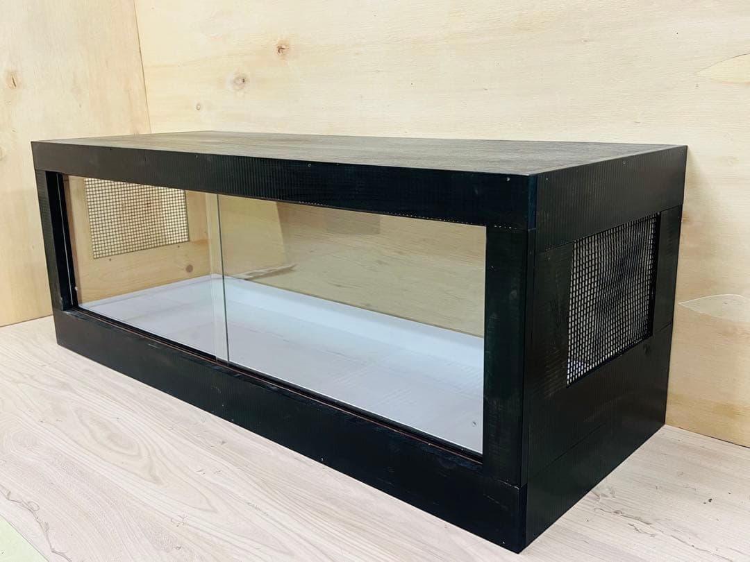 限定ブラック仕様　RepBox 木製ケージ1200x450x450