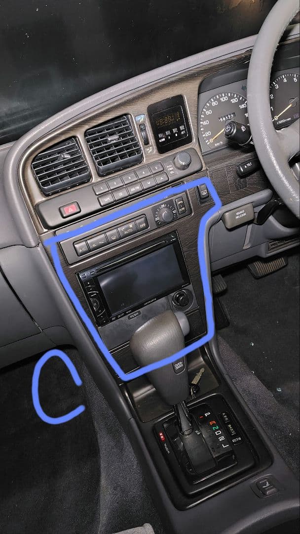 JZX81 GX81 木目パネル 一式