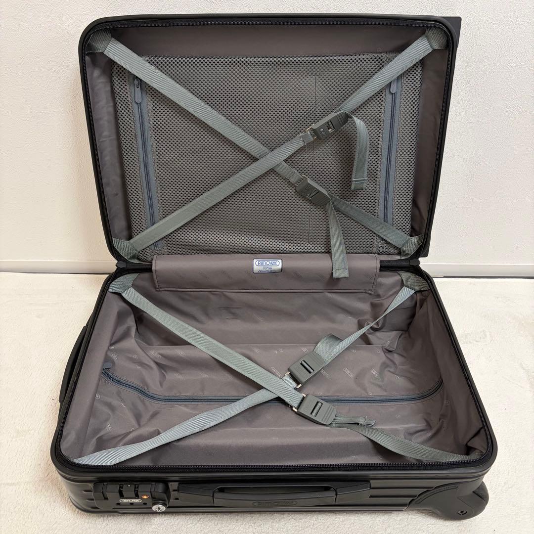 【美品】RIMOWA キャリーケース サルサ トロリー 35L 機内持ち込み　黒
