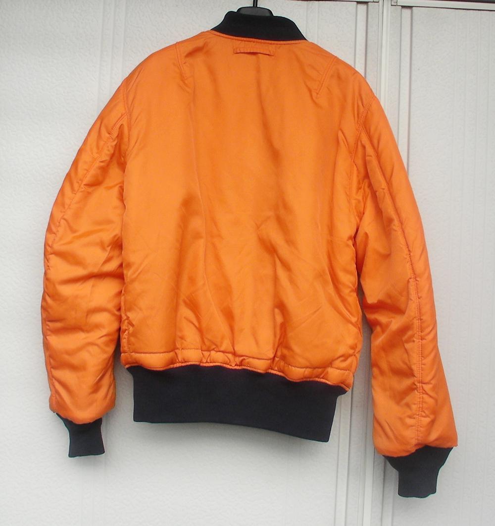 ALPHA　Ma1　フライトジャケット　リバーシブル　S（実質M～L）A■128