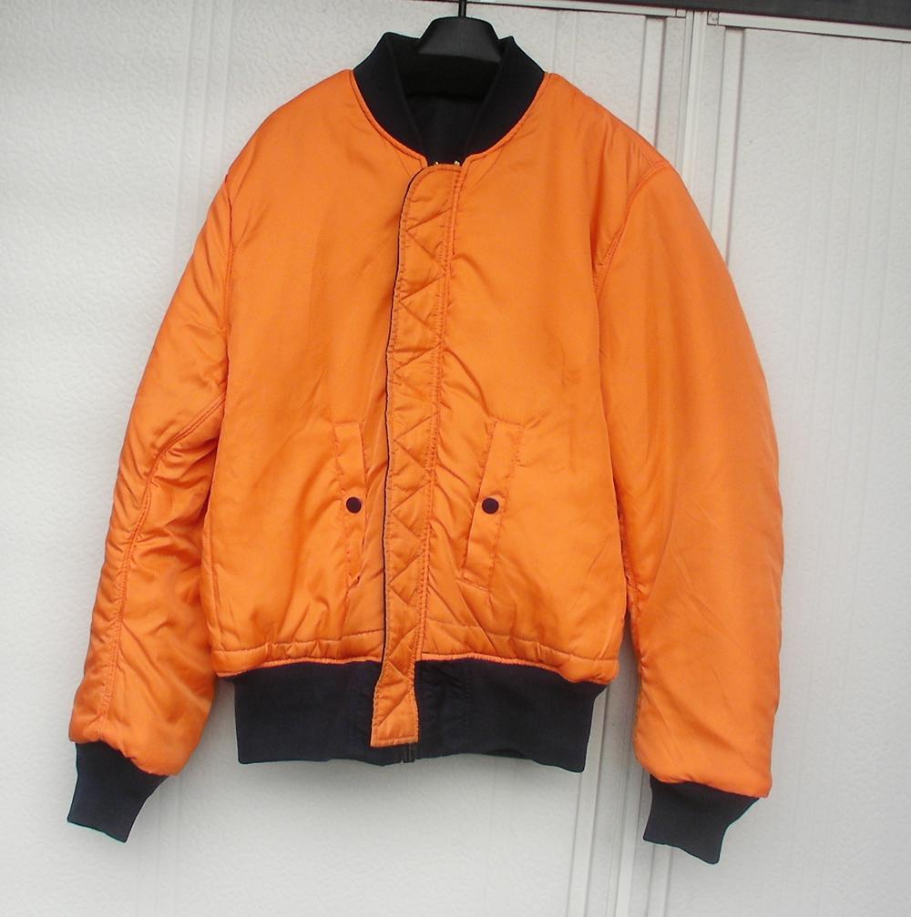 ALPHA　Ma1　フライトジャケット　リバーシブル　S（実質M～L）A■128