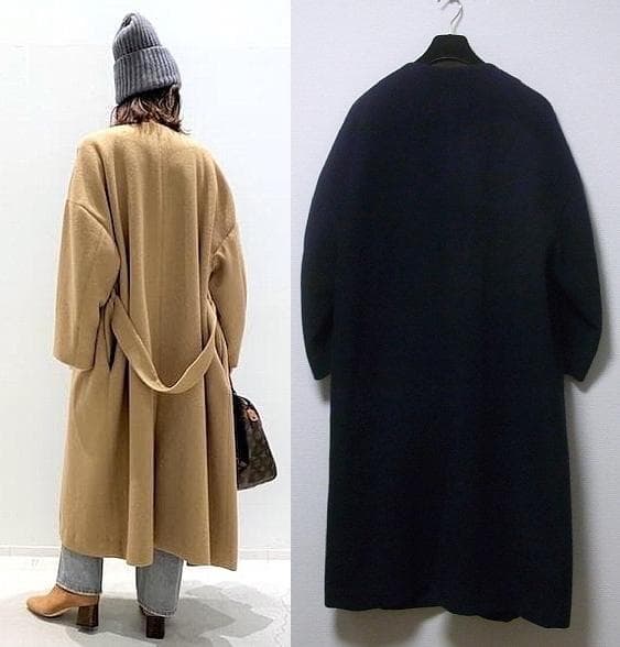 アパルトモン Lisiere N/C Coat ノーカラーコート ドゥーズィエム