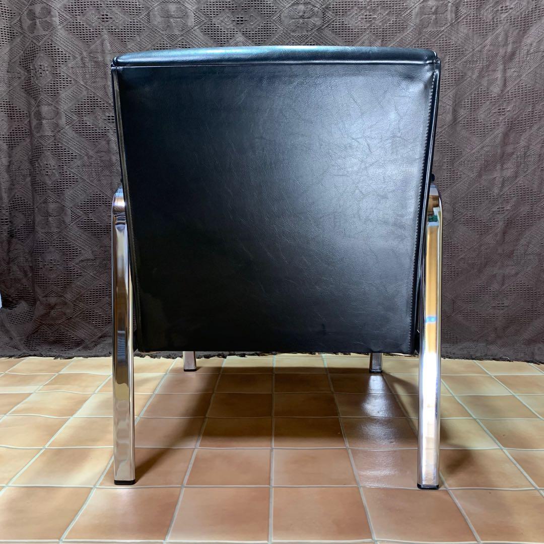 【美品】イージーチェア アームチェア ミッドセンチュリー インダストリアル