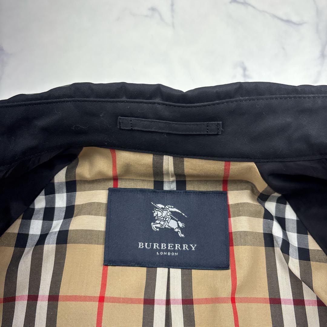 【美品】バーバリーロンドン　ロングステンカラーコート