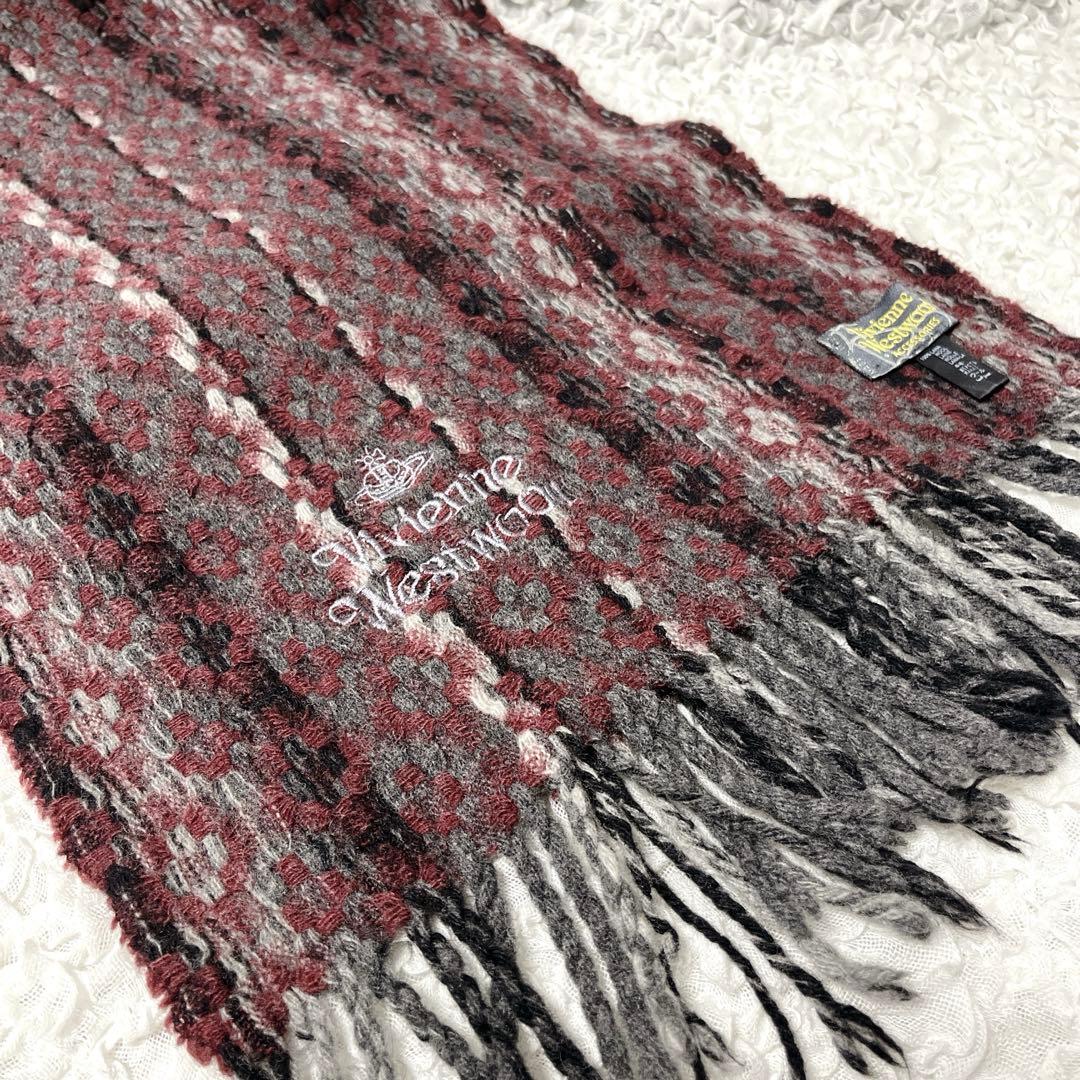 Vivienne Westwood マフラー　編み込み　ヴィヴィアン　オーヴ