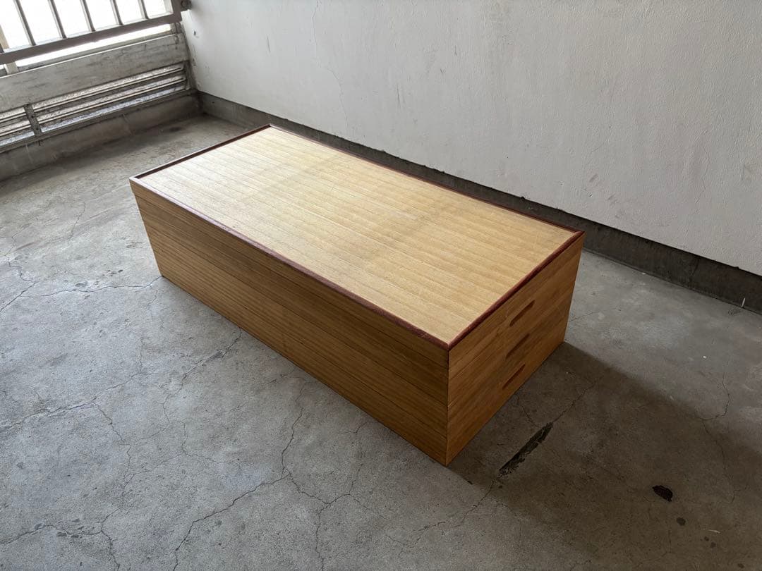 【値下げ！】桐箪笥・大容量天然木収納ボックス