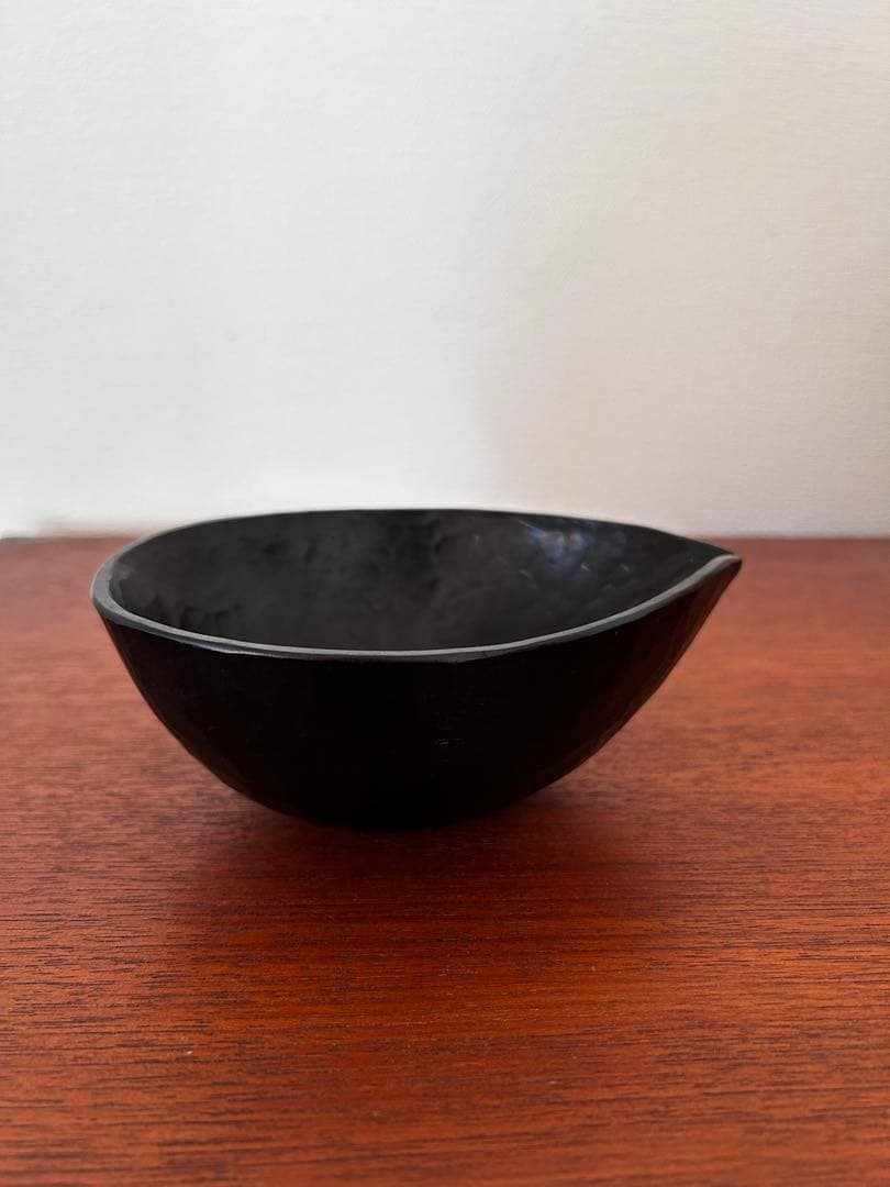 三谷龍二　片口　黒漆器