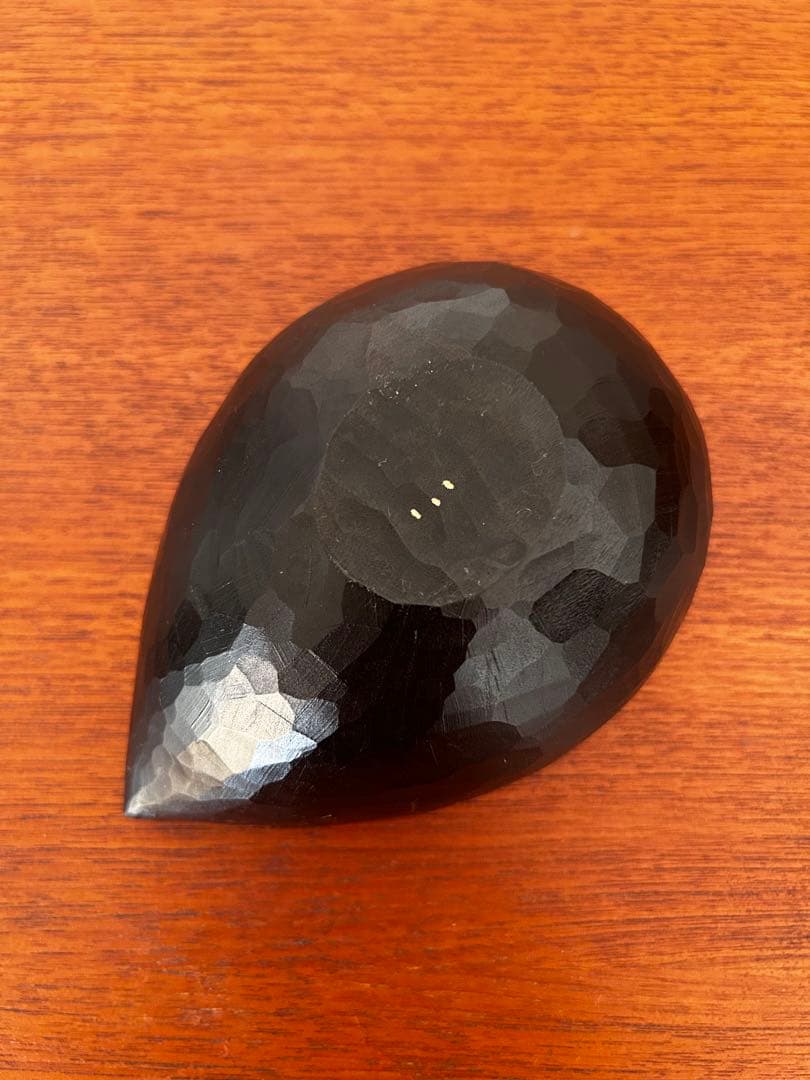 三谷龍二　片口　黒漆器