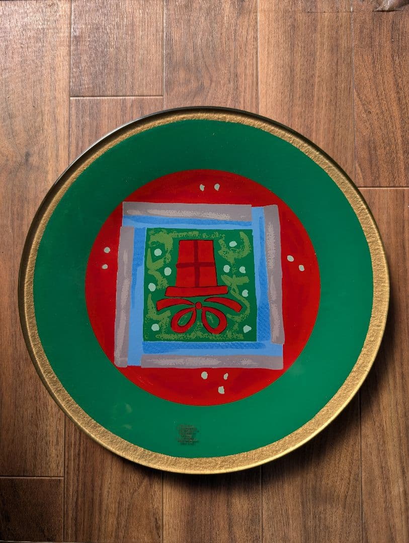 イタリア製 プレート ガラス皿 大皿