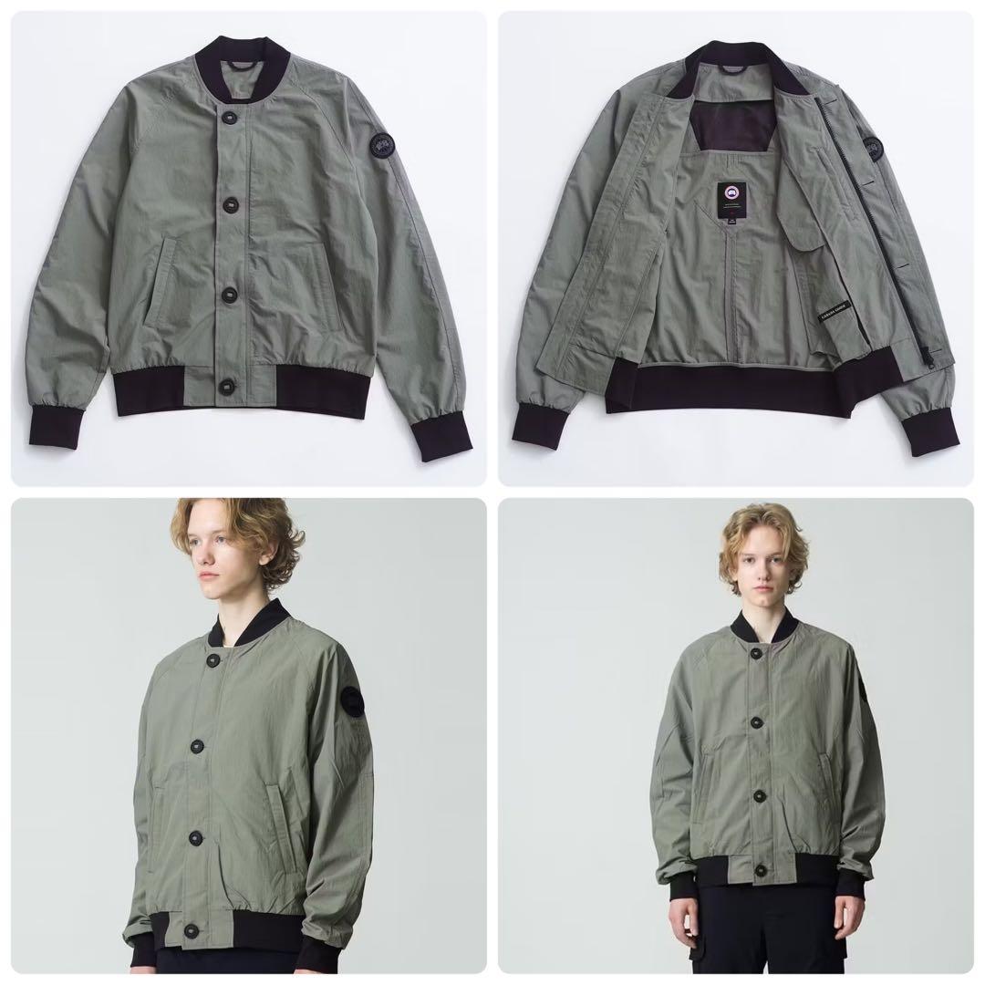 【極美品/現行】カナダグース バーレットボンバー カーキ XL 即完希少サイズ