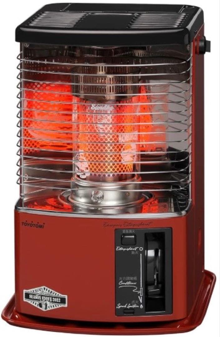 Toyotomi 石油ストーブ 2022 赤