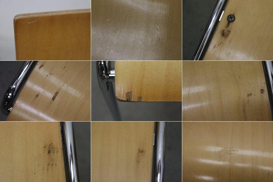 在庫3脚 北欧 デンマーク チャリックチェア スタッキング ダイニングチェア