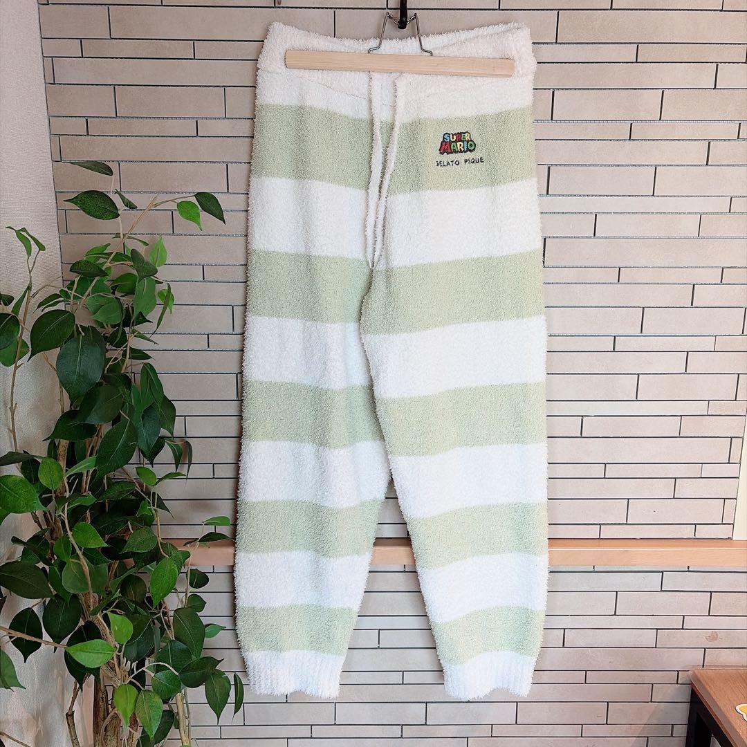 ジェラートピケ マリオ コラボ ヨッシー ルームウェア セットアップ Ｆ