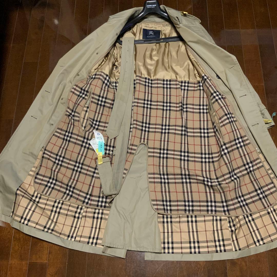 Burberry バーバリー　カーキ　ダブルブレスト トレンチコート