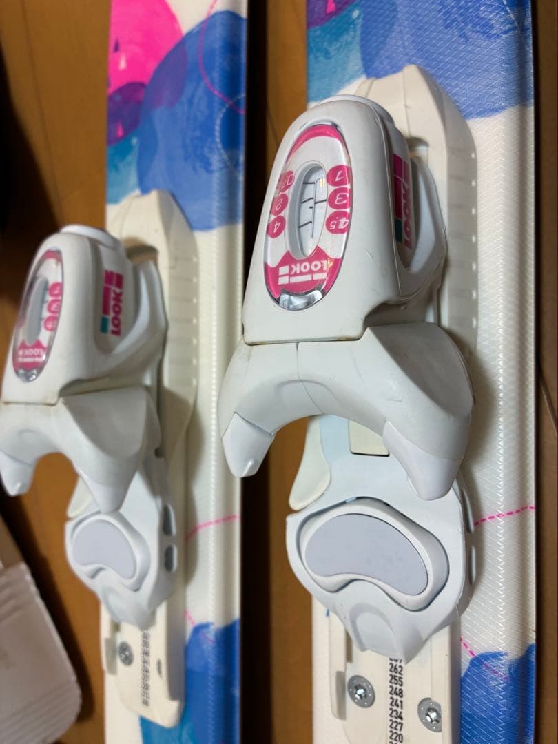 超美品スキーセット板140cm靴23、24cmの1足身長135-155cm