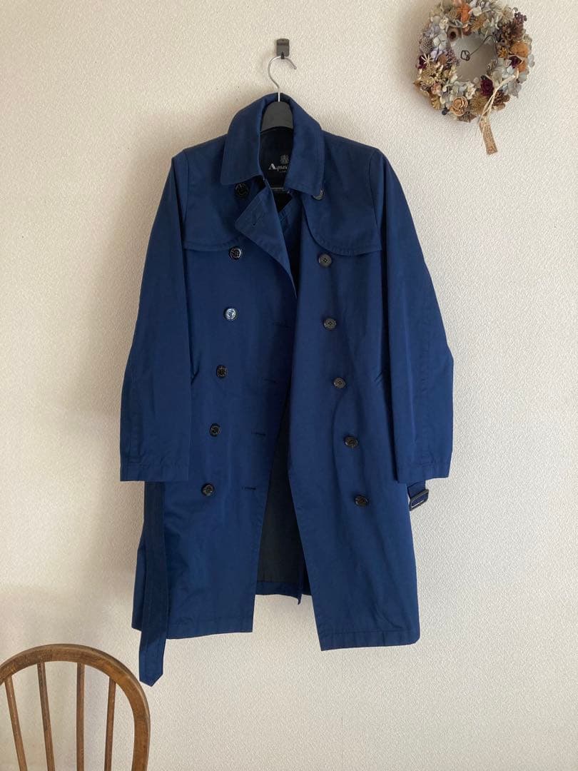 【★土日限定特別SALE★】アクアスキュータム　トレンチコート　極美品