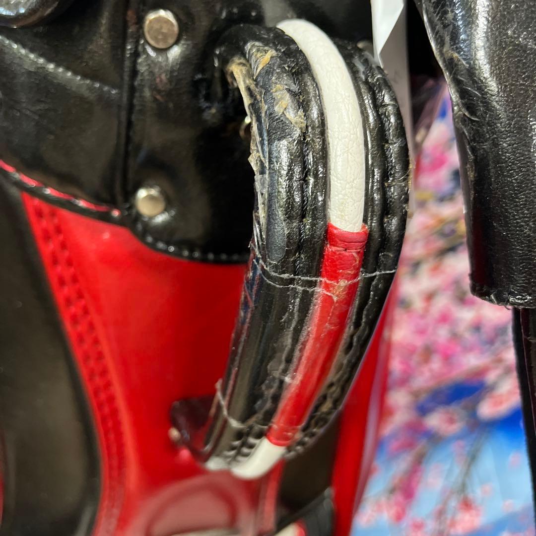 寶BT-1055 Callaway 3点式 キャディバッグ 赤黒