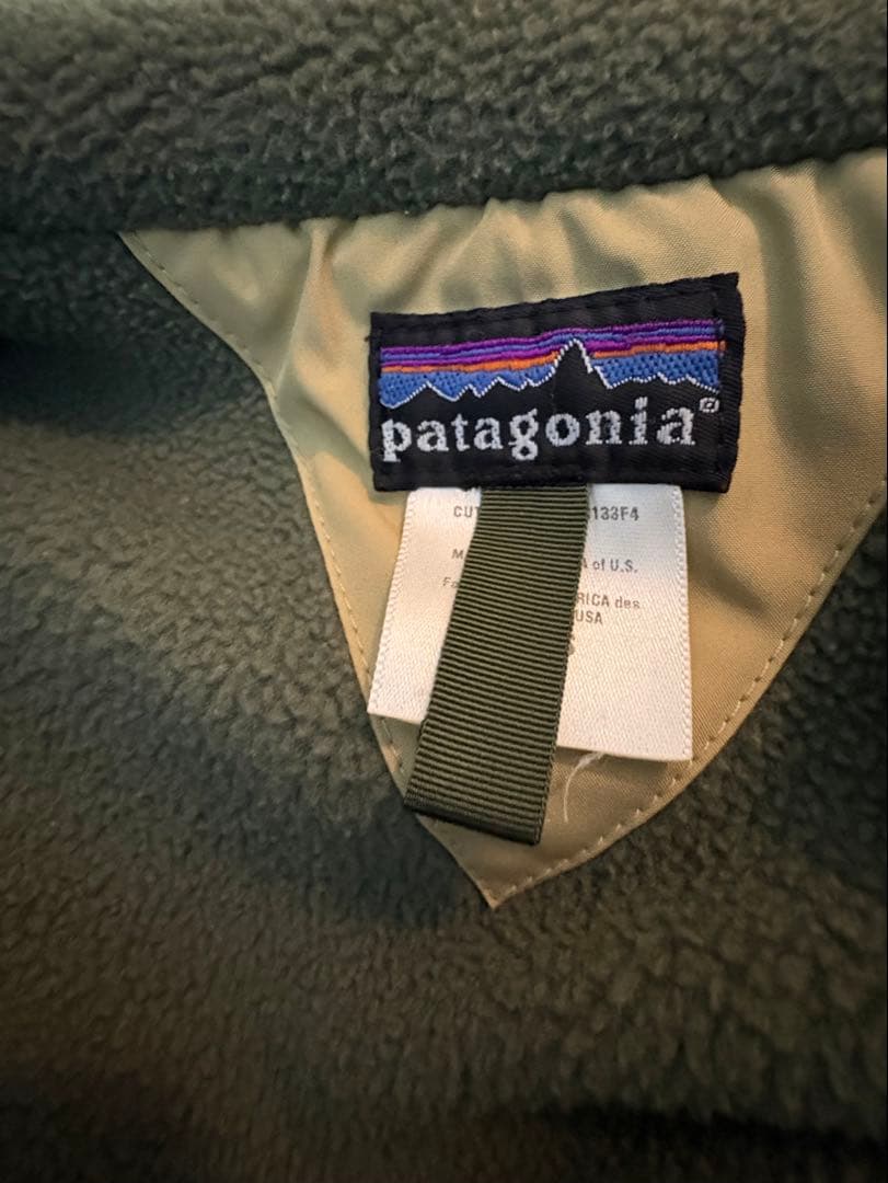 patagonia ベージュ ジャンパー
