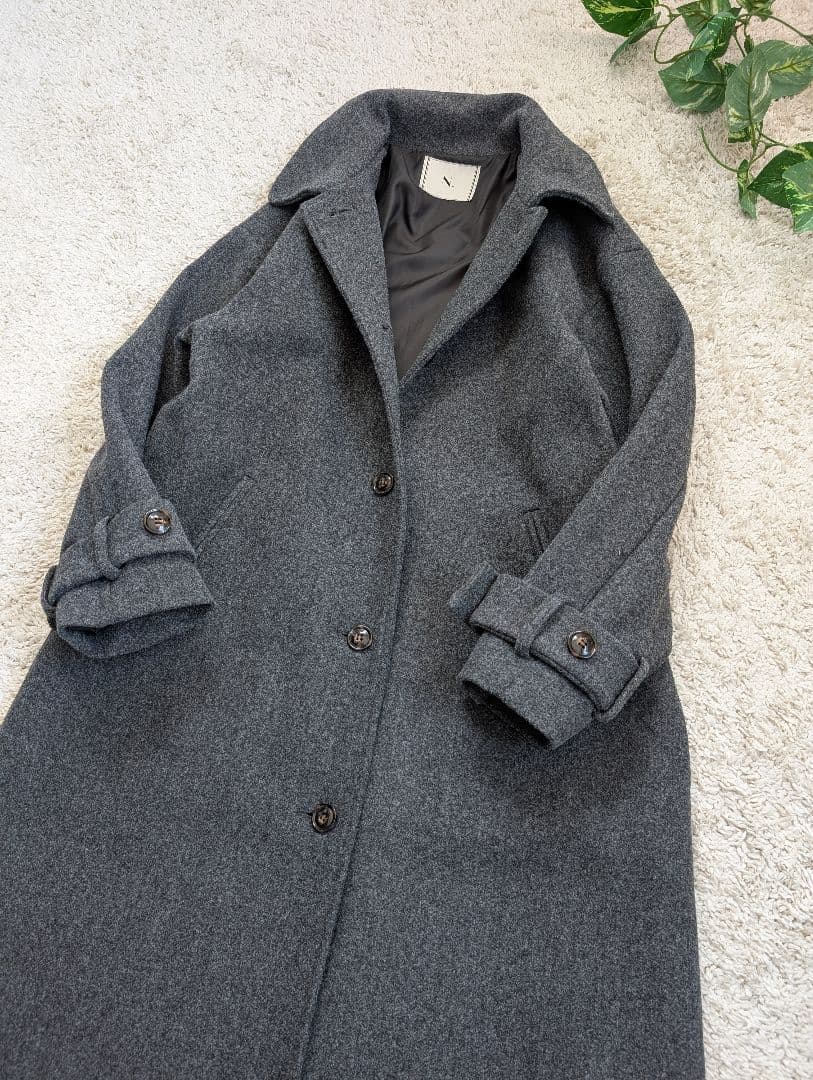 美品！N.ナチュラルビューティーベーシック ロングコート S