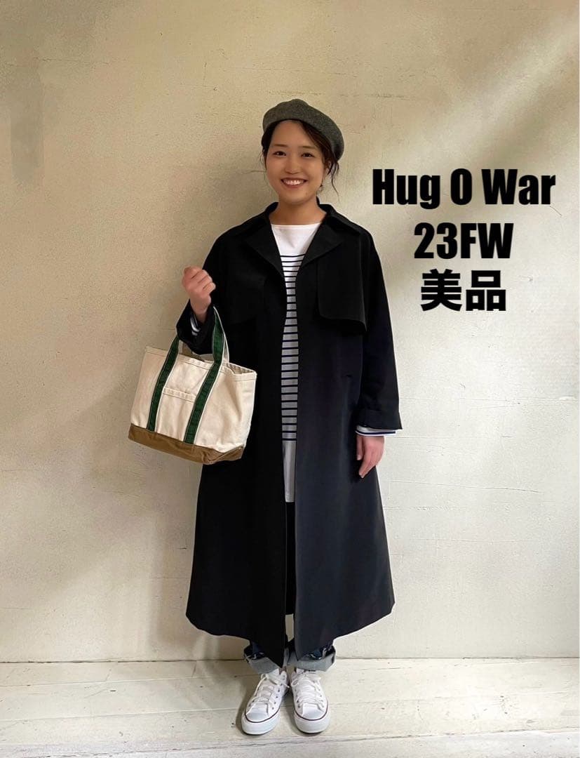 【美品】Hug O War ストームフラップオーバーガウンコート 23FW 雅姫
