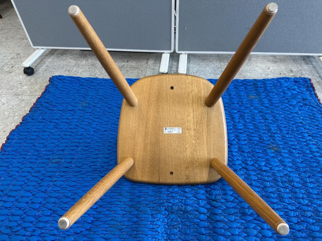 飛騨産業　ダイニングチェア　TUGUMI　ブラウン　③