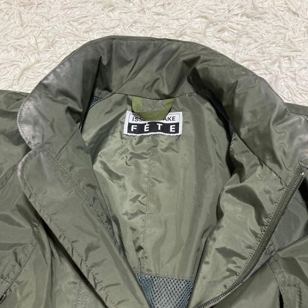 13712 ISSEY MIYAKE FETE ドローコード フレア ナイロン