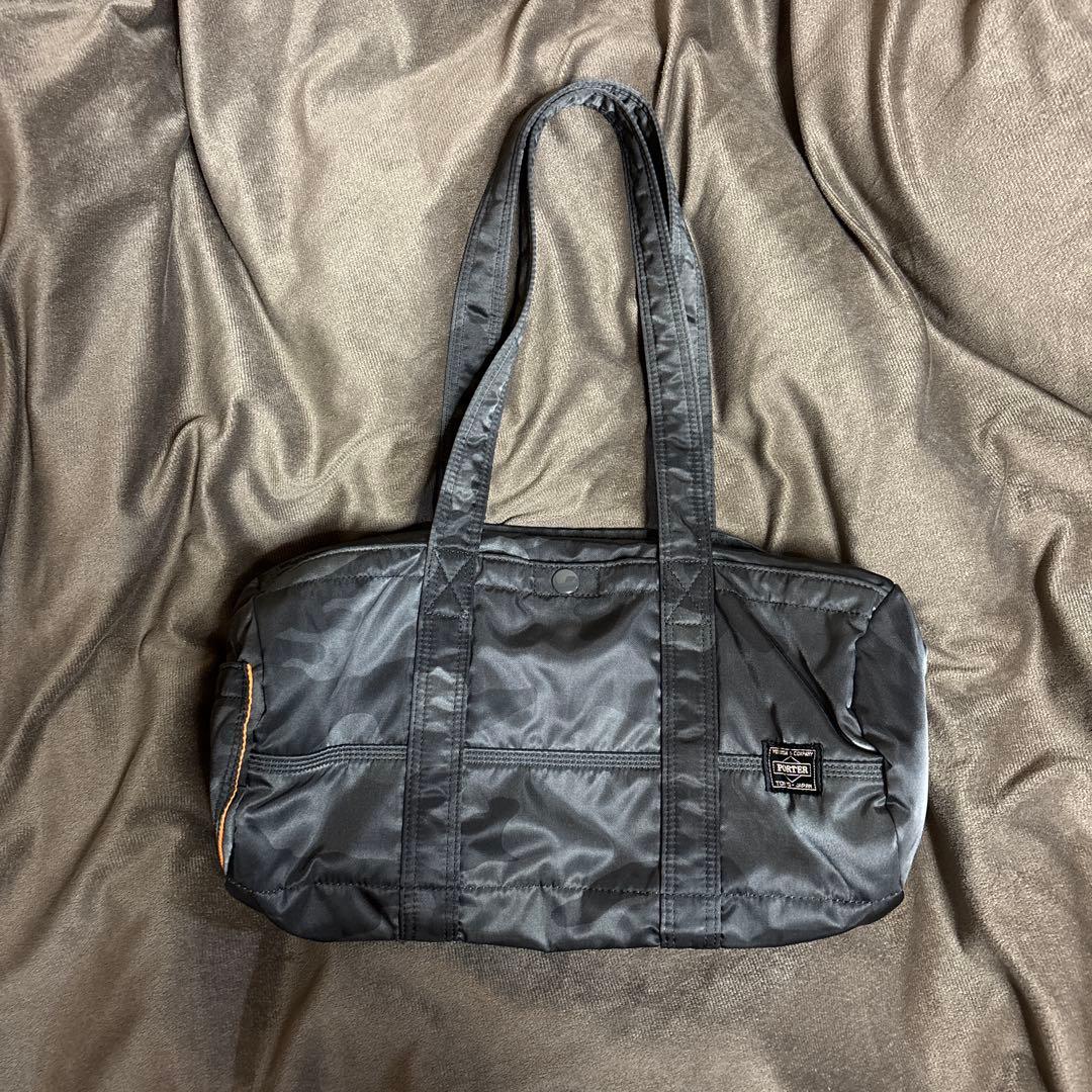 Porter吉田かばんブラック迷彩バック