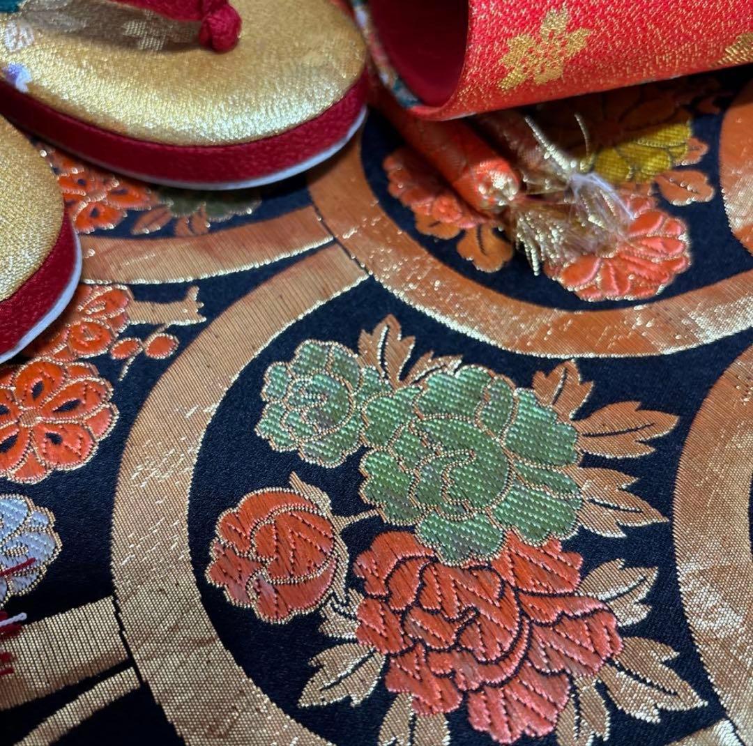 七五三　7歳　着物セット　ハーフ成人式　十三詣り　友禅