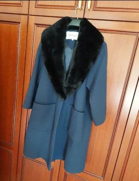 ★mochigome様★J & MDAVIDSON ダークブルー ロングコート