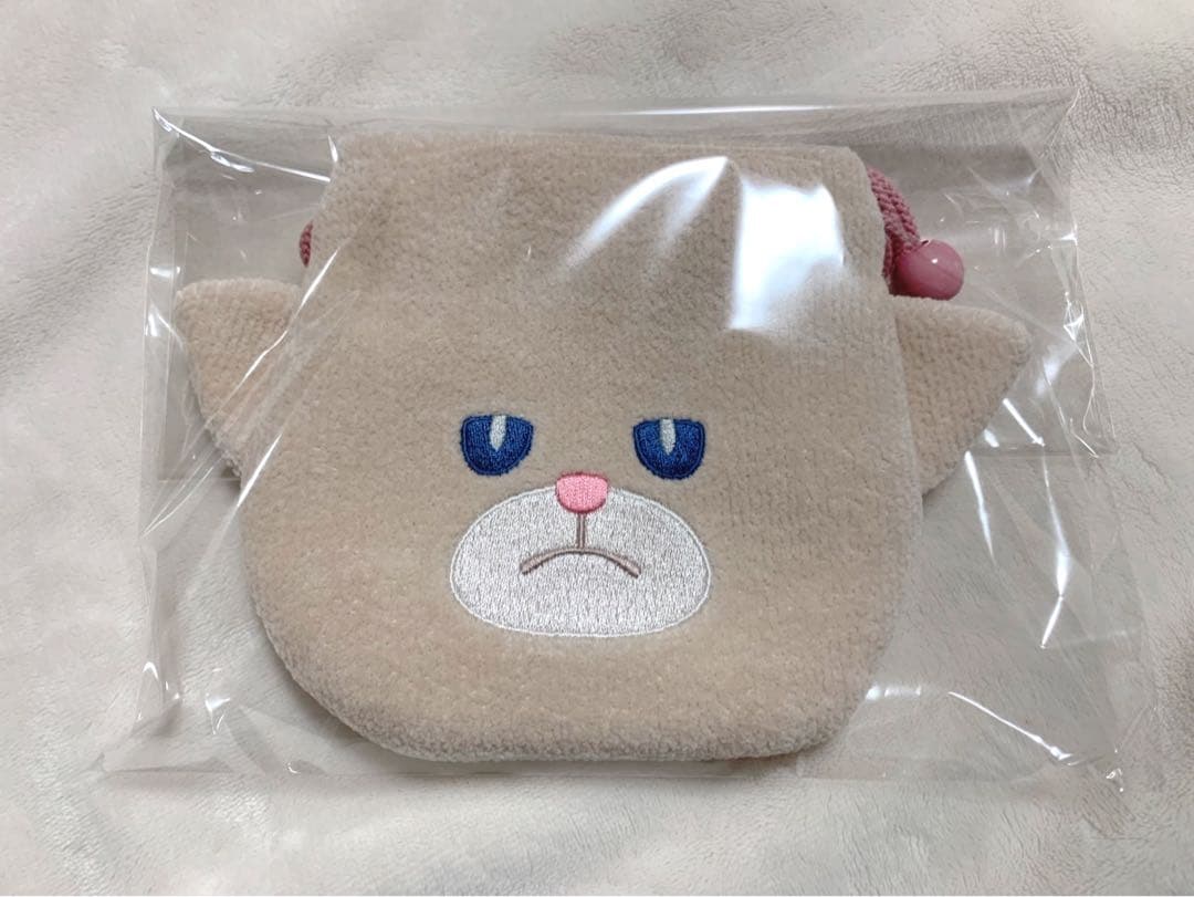 新品タグ付き　フェイラー　モフモフネコチャン　完売　巾着