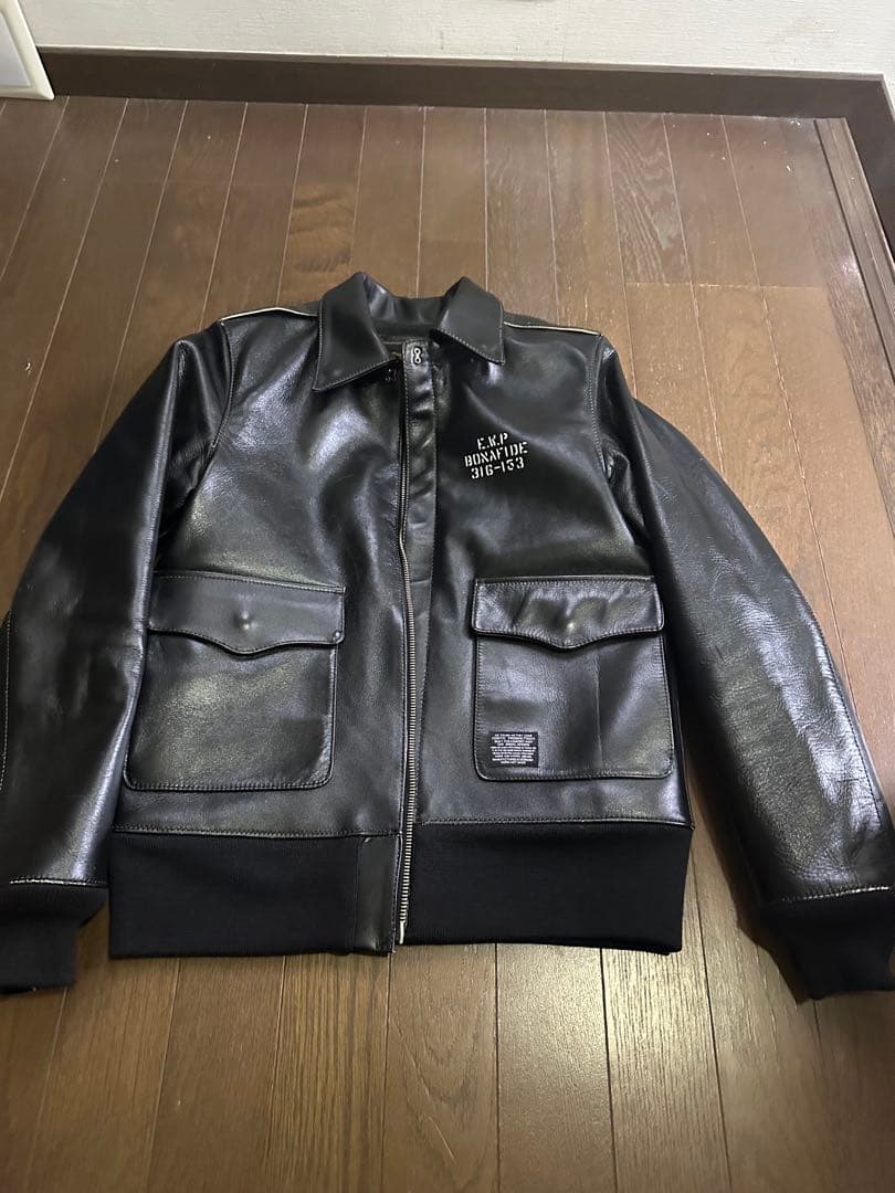 COOTIE本革 黒 レザージャケット Mサイズ