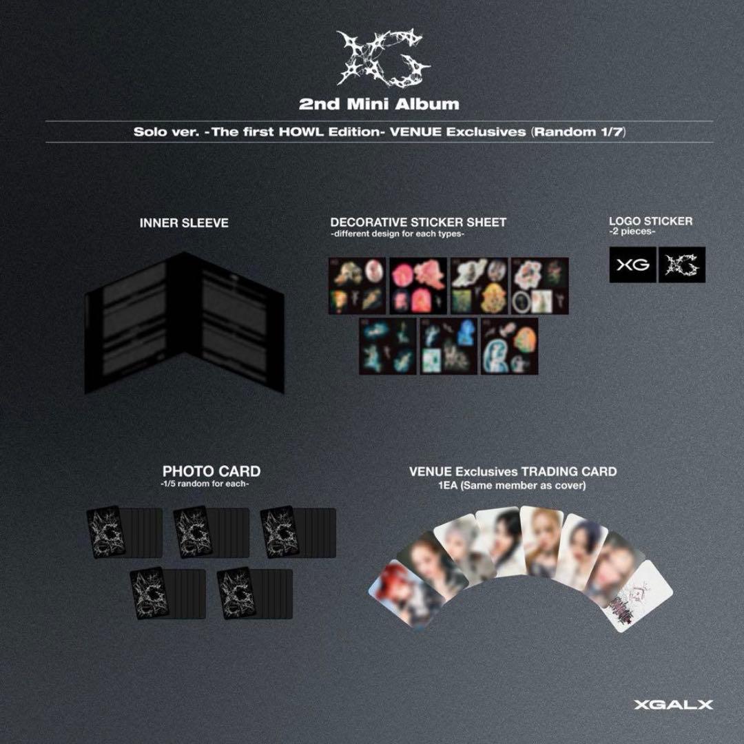 XG /AWE Vinyl solo Jurin ジュリン 新品未開封