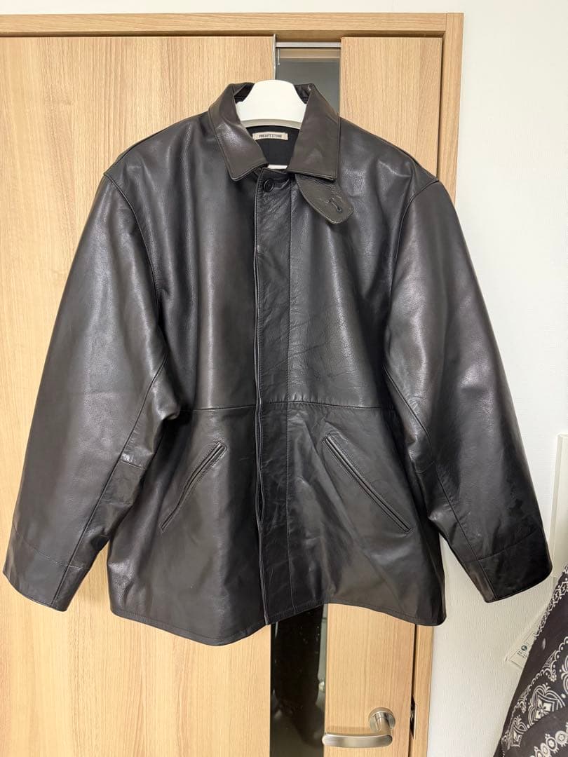 FREAK'S STORE Calf Leather ミニマル カーコート