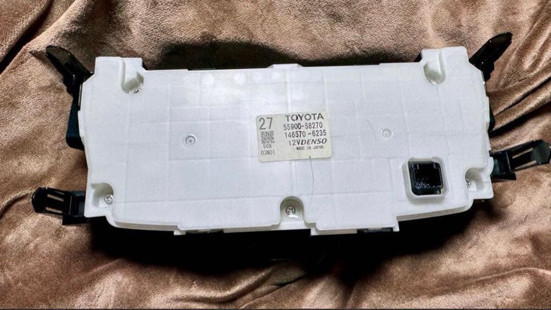 ヴェルファイア アルファード　20前期用レインボー 打ち替え済み エアコンパネル