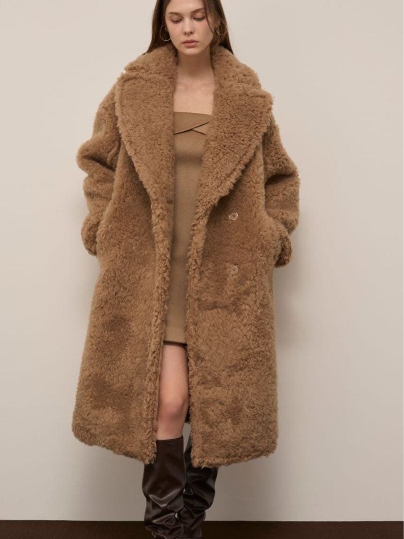 スナイデル　ボアロングコート ⭐︎テディ　ボアコートSNIDEL0