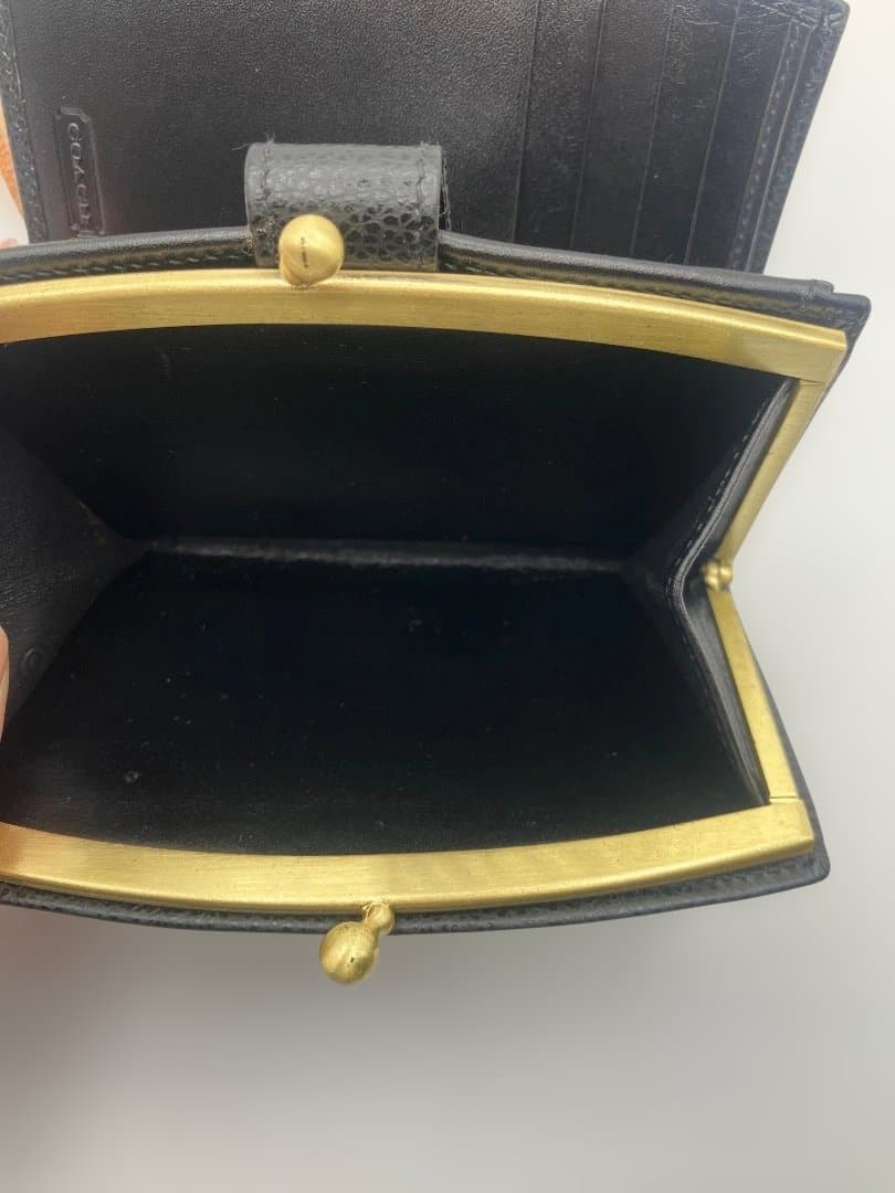 オールドコーチ がま口財布 二つ折り財布