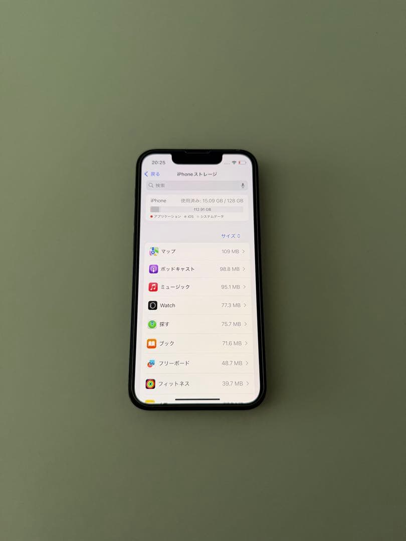 Apple iPhone 13 mini ミッドナイトブルー　128GB