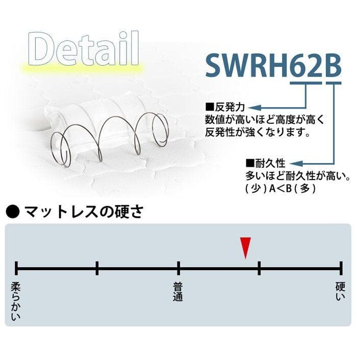 3Dメッシュ ポケットコイルマットレス SSSサイズ [10000]