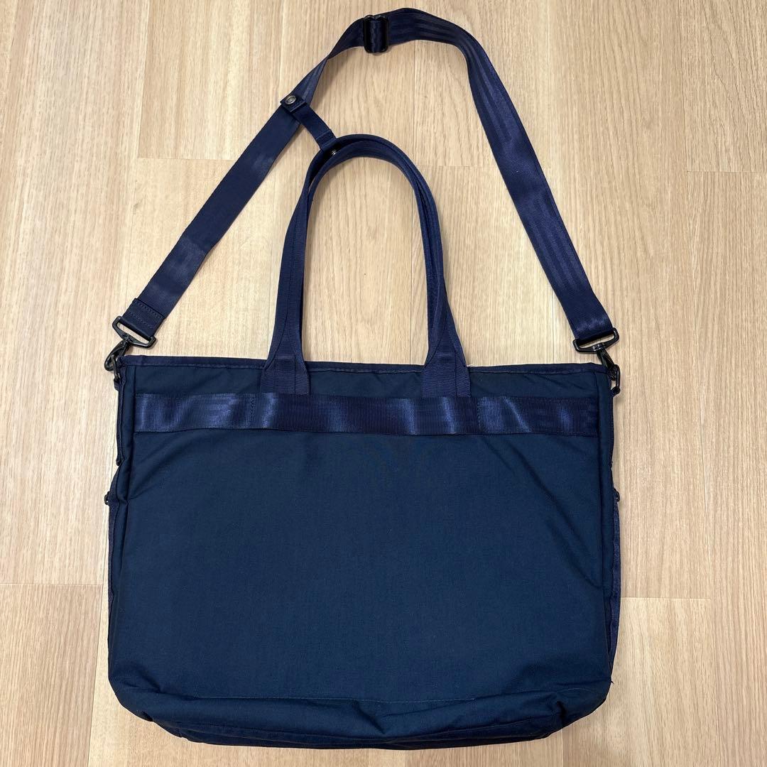 ace エース　デュラムーブ　2way トートバッグ　メンズ　ネイビー