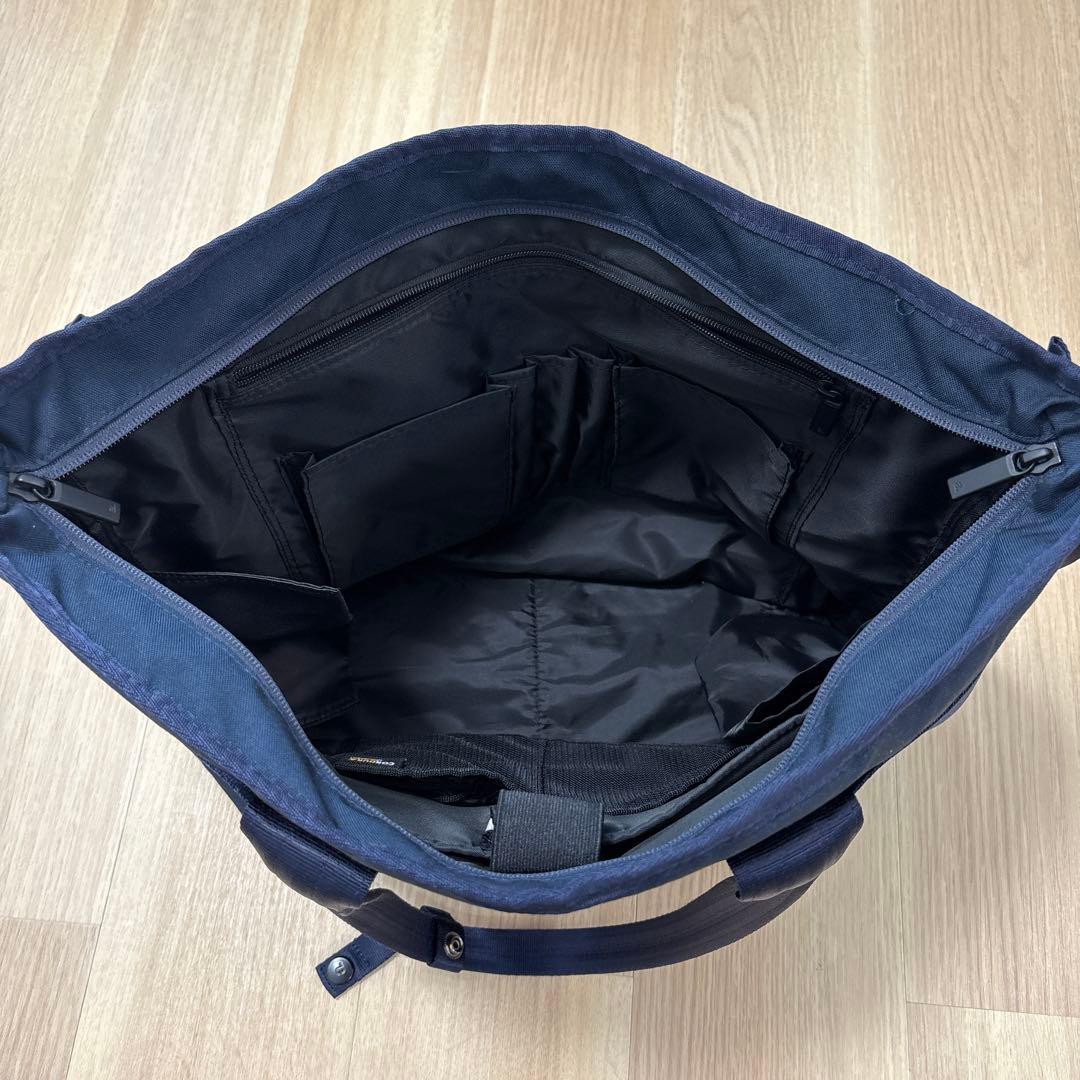 ace エース　デュラムーブ　2way トートバッグ　メンズ　ネイビー