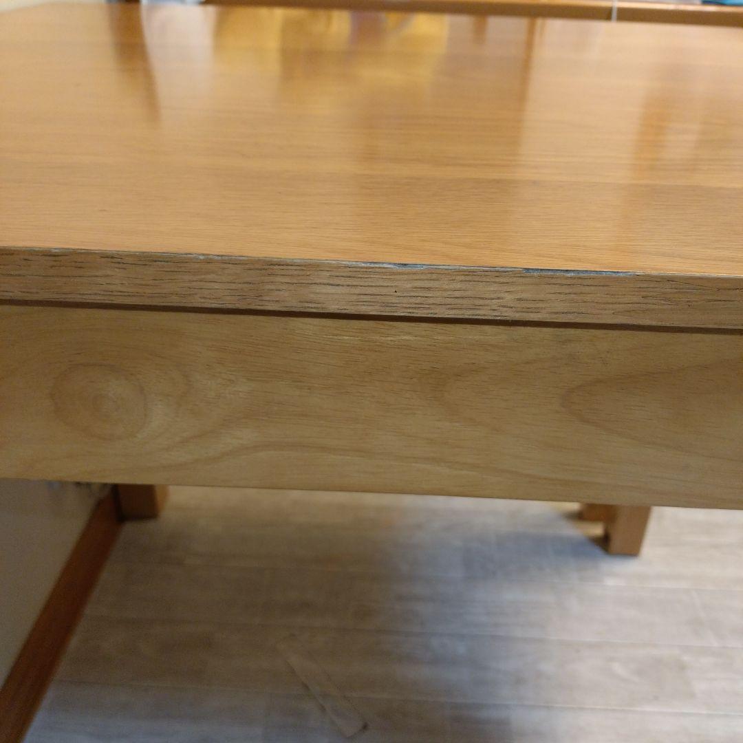 ニトリ　ナチュラルウッド 伸長式ダイニングテーブル