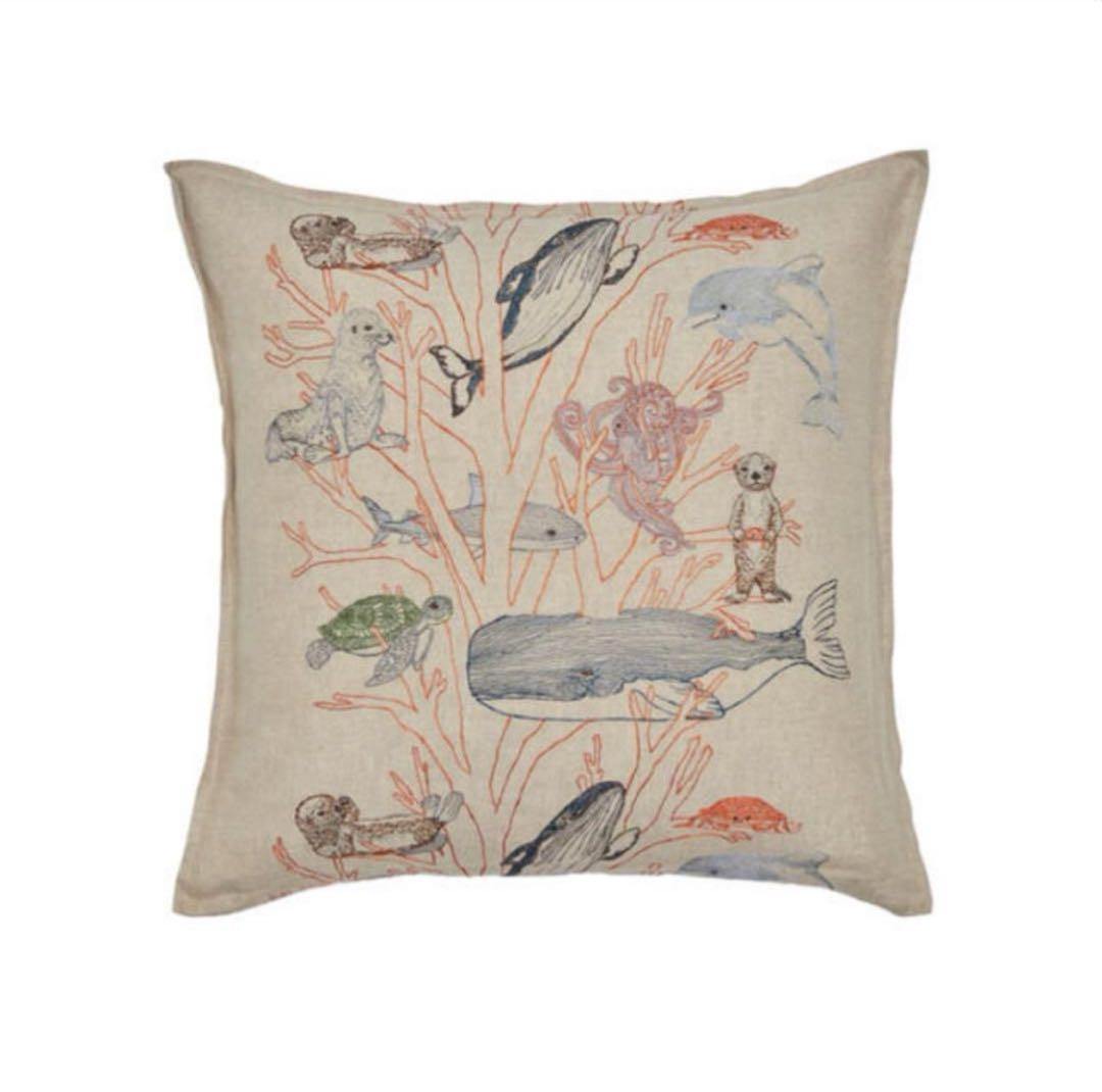 新品 Coral & Tusk クッションカバー コーラル アンド タスク ①